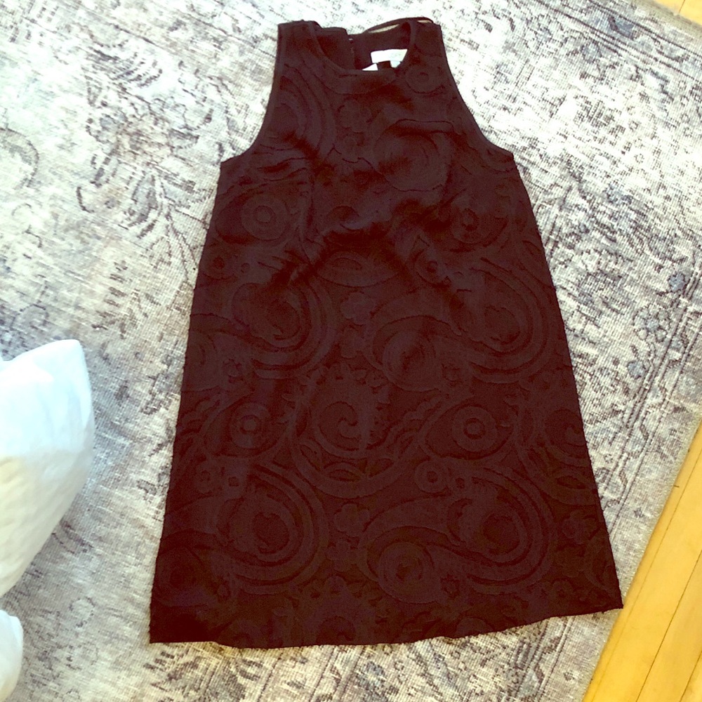 NWT Loft embroidered A-line dress size 2